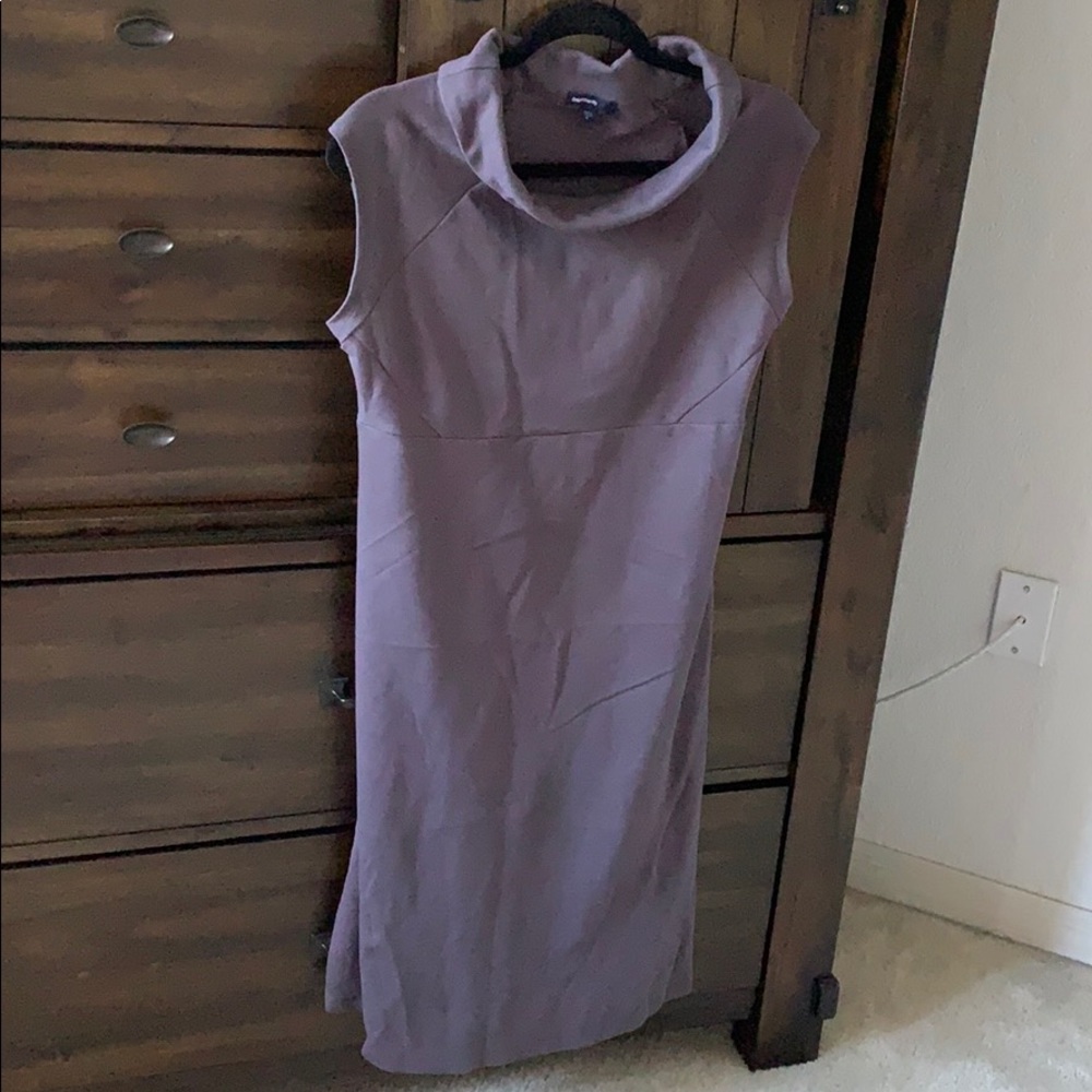 GAP maternity knit office dress S grey